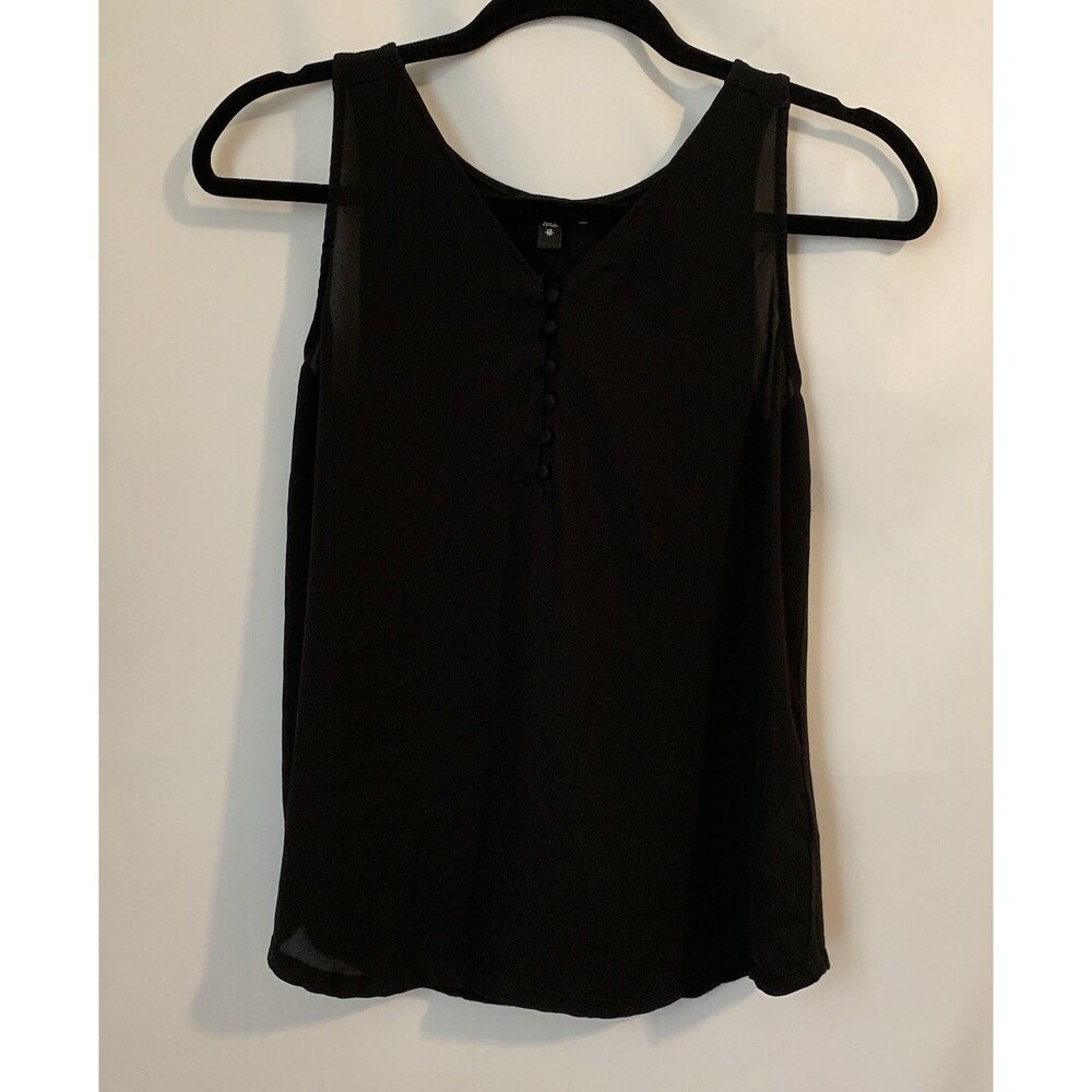 Express Womens Size XS Sleeveless Top Black